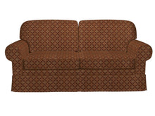 Load image into Gallery viewer, Essentials Diamond Upholstery Drapery Brown Fabric