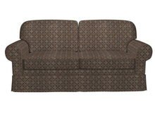 Load image into Gallery viewer, Essentials Diamond Upholstery Drapery Dark Brown Fabric