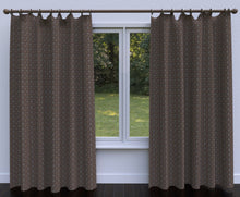 Load image into Gallery viewer, Essentials Diamond Upholstery Drapery Dark Brown Fabric