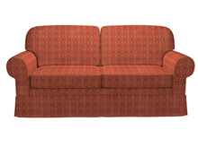 Load image into Gallery viewer, Essentials Diamond Upholstery Drapery Red Fabric
