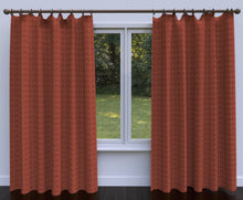 Load image into Gallery viewer, Essentials Diamond Upholstery Drapery Red Fabric