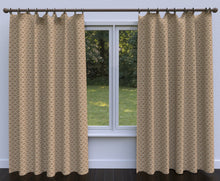 Load image into Gallery viewer, Essentials Diamond Upholstery Drapery Tan Fabric