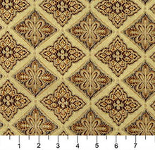 Load image into Gallery viewer, Essentials Diamond Upholstery Drapery Yellow Fabric