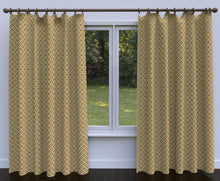 Load image into Gallery viewer, Essentials Diamond Upholstery Drapery Yellow Fabric