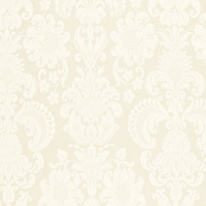 SCHUMACHER KIRKMICHA JACQUARD MADRAS FABRIC 66371 / ECRU