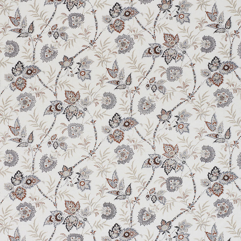 SCHUMACHER EMPEROR'S VINE FABRIC / NEUTRAL