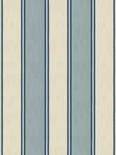 Load image into Gallery viewer, 3 Colorways Crypton Upholstery Stripe Fabric Blue Cream Green Beige