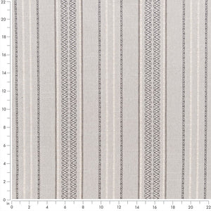 Light Grey Natural Stripe Upholstery Stain Resistant Fabric