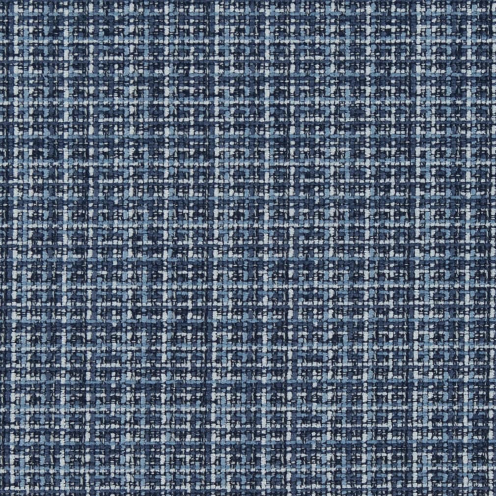 Blue Grey Stain Resistant Upholstery Fabric