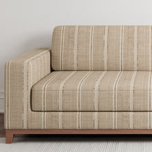 Load image into Gallery viewer, Beige Stripe Upholstery Stain Resistant Fabric