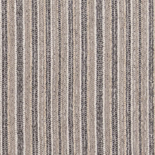 Load image into Gallery viewer, Beige Brown Stripe Stain Resistant Upholstery Fabric