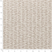 Load image into Gallery viewer, Beige Ivory Stripe Stain Resistant Upholstery Fabric