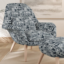 Load image into Gallery viewer, Grey Geometric Stain Resistant Upholstery Fabric