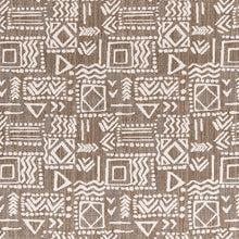 Load image into Gallery viewer, Beige Geometric Stain Resistant Upholstery Fabric