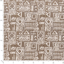 Load image into Gallery viewer, Beige Geometric Stain Resistant Upholstery Fabric