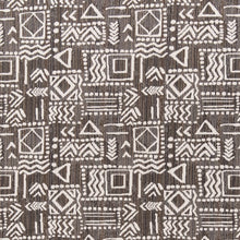 Load image into Gallery viewer, Brown Geometric Stain Resistant Upholstery Fabric