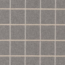 Load image into Gallery viewer, Brown Check Plaid Stain Resistant Upholstery Fabric