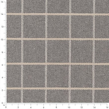 Load image into Gallery viewer, Brown Check Plaid Stain Resistant Upholstery Fabric