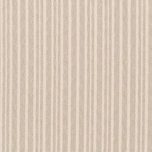 Load image into Gallery viewer, Ivory Stripe Stain Resistant Upholstery Fabric