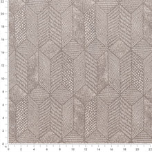 Load image into Gallery viewer, Beige Geometric Upholstery Stain Resistant Fabric