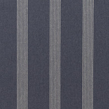 Load image into Gallery viewer, Black Stripe Stain Resistant Upholstery Fabric