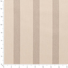 Load image into Gallery viewer, Beige Stripe Stain Resistant Upholstery Fabric