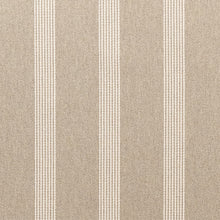 Load image into Gallery viewer, Beige Sand Stripe Stain Resistant Upholstery Fabric