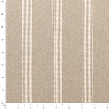 Load image into Gallery viewer, Beige Sand Stripe Stain Resistant Upholstery Fabric