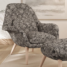 Load image into Gallery viewer, Brown Ivory Stain Resistant Upholstery Fabric