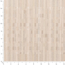 Load image into Gallery viewer, Beige Ivory Stripe Stain Resistant Upholstery Fabric