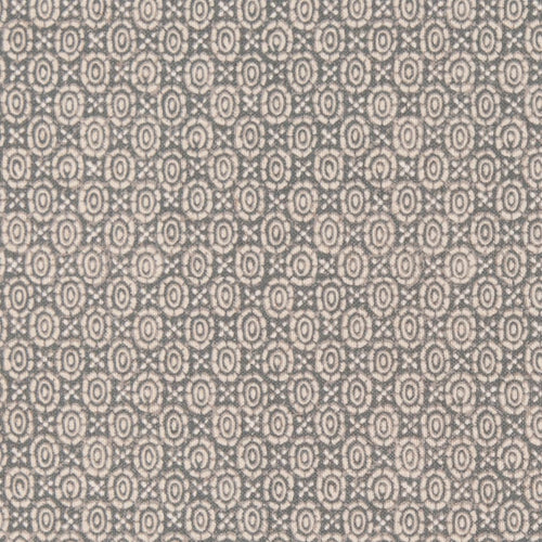 Grey Ivory Abstract Stain Resistant Upholstery Bedding Drapery Fabric