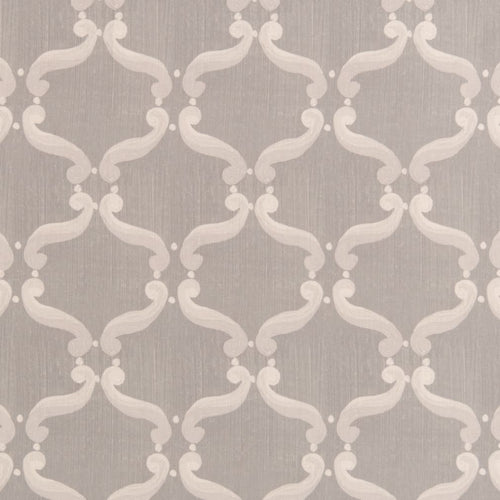 Beige Ivory Trellis Upholstery Bedding Drapery Stain Resistant Fabric