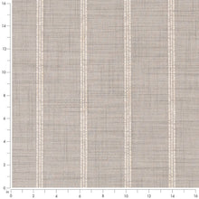 Load image into Gallery viewer, Natural Stripe Stain Resistant Upholstery Fabric