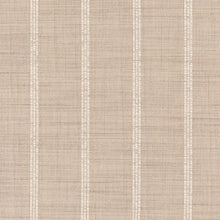 Load image into Gallery viewer, Beige Stripe Stain Resistant Upholstery Fabric