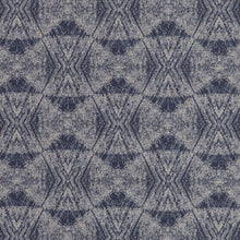 Load image into Gallery viewer, Grey Geometric Trellis Stain Resistant Upholstery Fabric