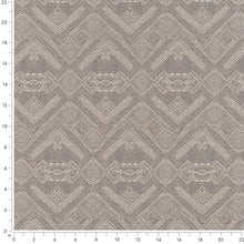 Load image into Gallery viewer, Tan Geometric Stain Resistant Upholstery Fabric
