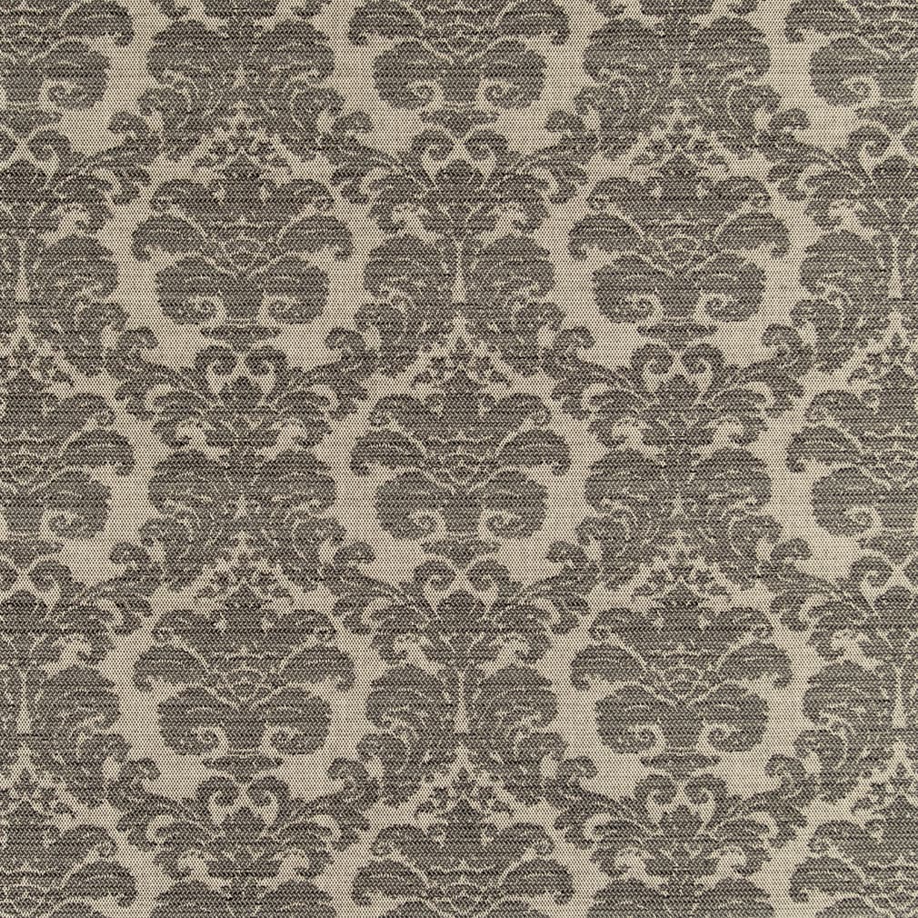 Designer Water buying & Stain Resistant Beige Gold Grey Medallion Damask Upholstery Fabric STA1001