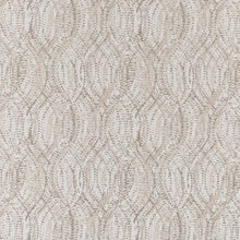Load image into Gallery viewer, Ivory Beige Geometric Stain Resistant Upholstery Fabric
