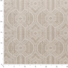 Load image into Gallery viewer, Beige Geometric Upholstery Stain Resistant Fabric