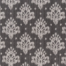 Load image into Gallery viewer, Grey Ikat Stain Resistant Upholstery Fabric