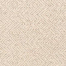 Load image into Gallery viewer, Ivory Beige Geometric Upholstery Stain Resistant Fabric