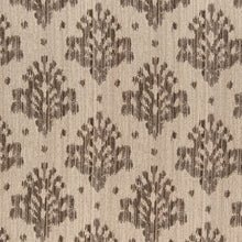 Load image into Gallery viewer, Breige Brown Ikat Stain Resistant Upholstery Fabric