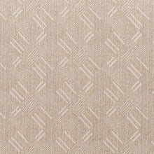 Load image into Gallery viewer, Beige Ivory Stripe Stain Resistant Upholstery Fabric