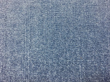 Load image into Gallery viewer, French Blue Chenille Water Resistant Upholstery Fabric