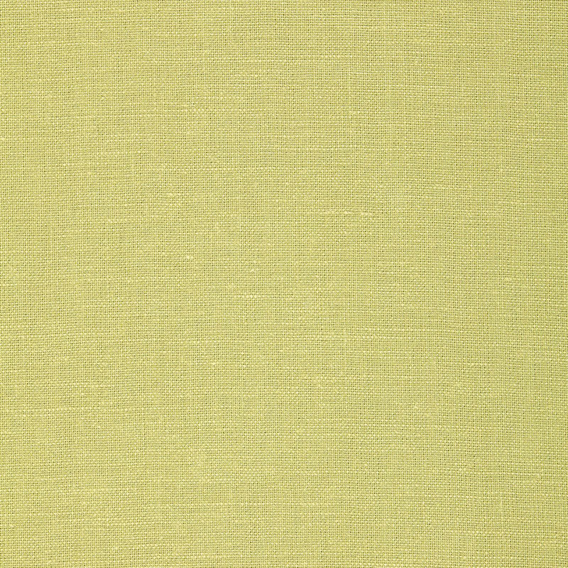 SCHUMACHER GWENETH LINEN FABRIC / FERN