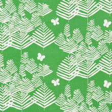 Load image into Gallery viewer, SCHUMACHER FERN SILHOUETTE FABRIC / GREEN