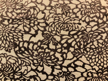 Load image into Gallery viewer, Lee Jofa Foglia Cut Velvet Java Mocha Brown Floral Upholstery Drapery Fabric