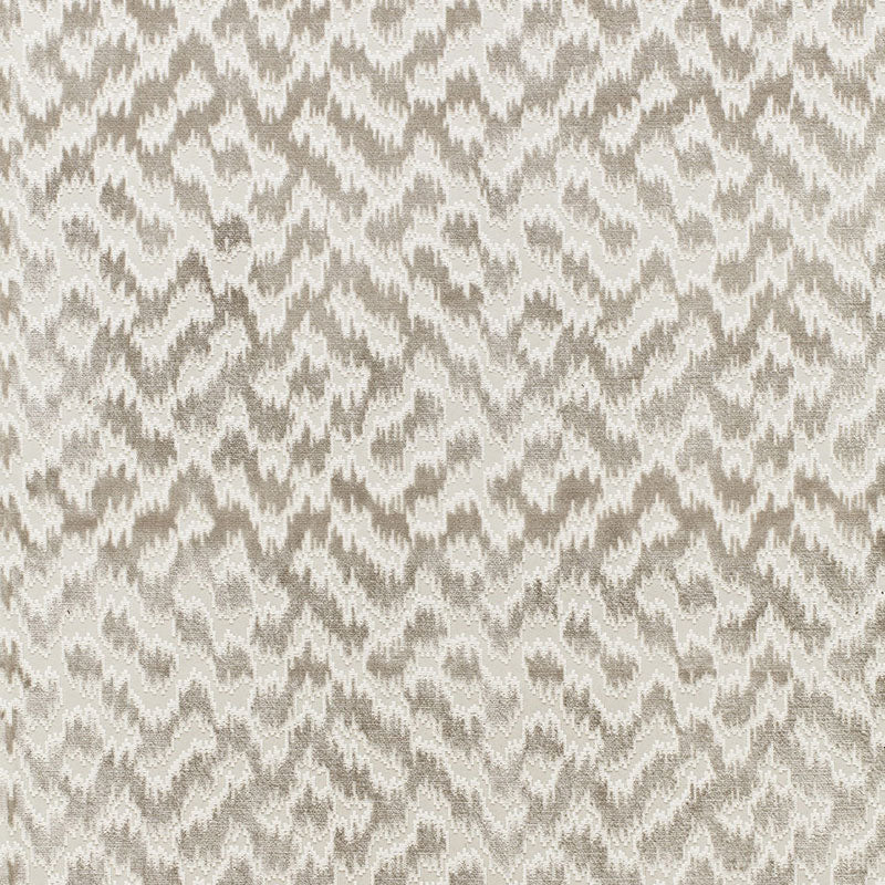 SCHUMACHER SERENISSIMO VELVET FABRIC / FOG