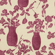 Load image into Gallery viewer, SCHUMACHER HUGO FLORAL FABRIC / FUCHSIA