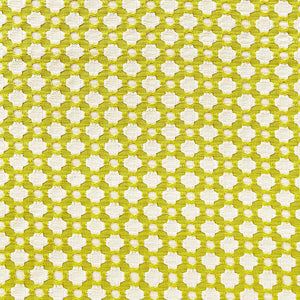 Schumacher Betwixt fabric /  Chartreuse/Ivory